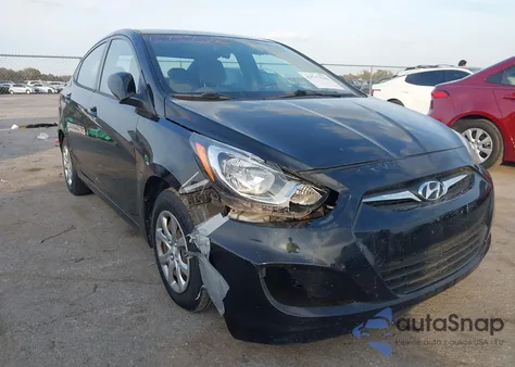 2013 Hyundai Accent Gls из США, поврежденный, VIN KMHCT4AE4DU494623